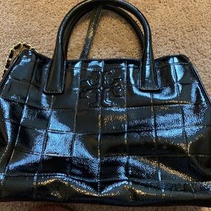 Tori Burch Purse and matching wallet black